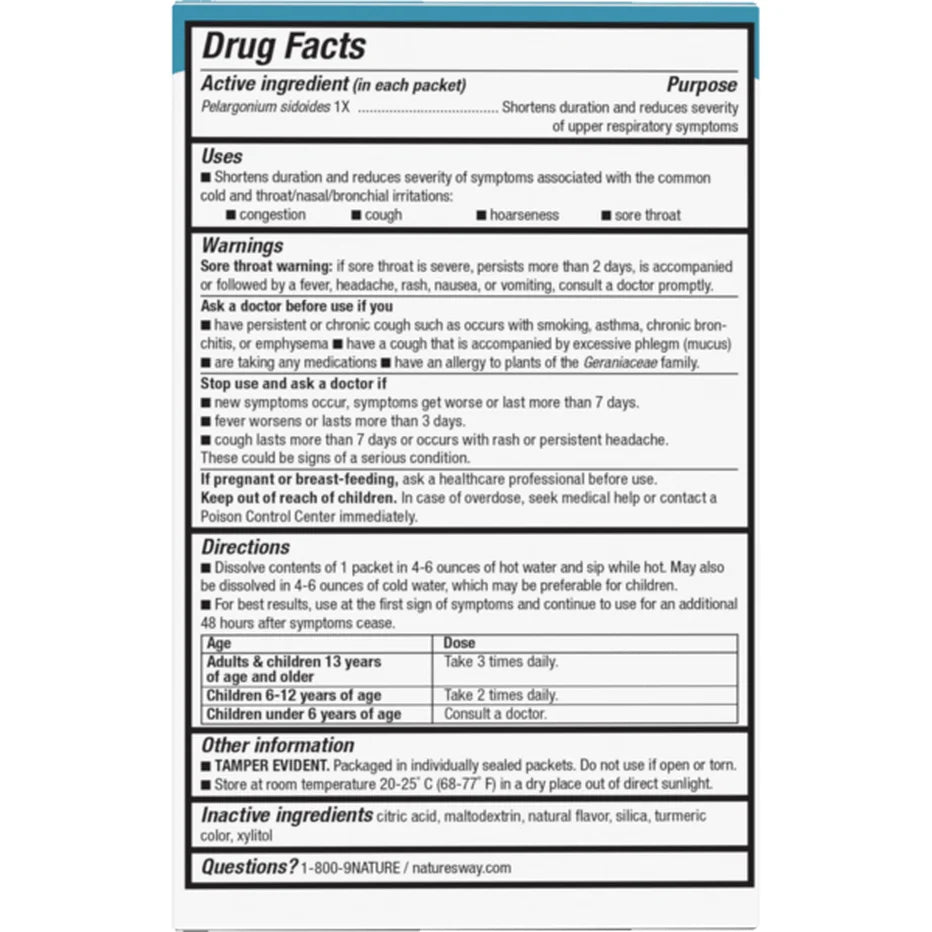 Umcka® ColdCare Hot Lemon