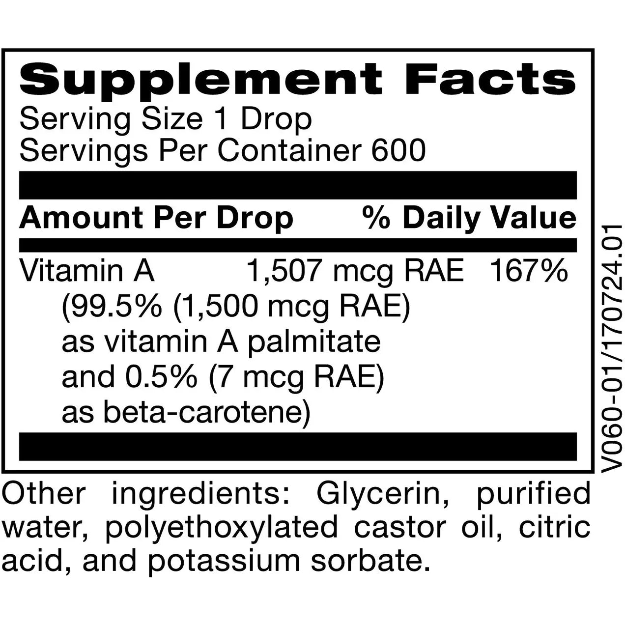 Liquid Vitamin A