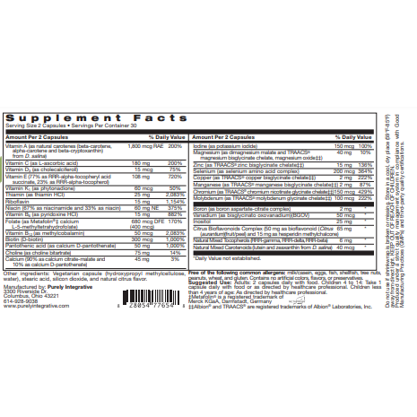 Methyl Multi Prime Capsules