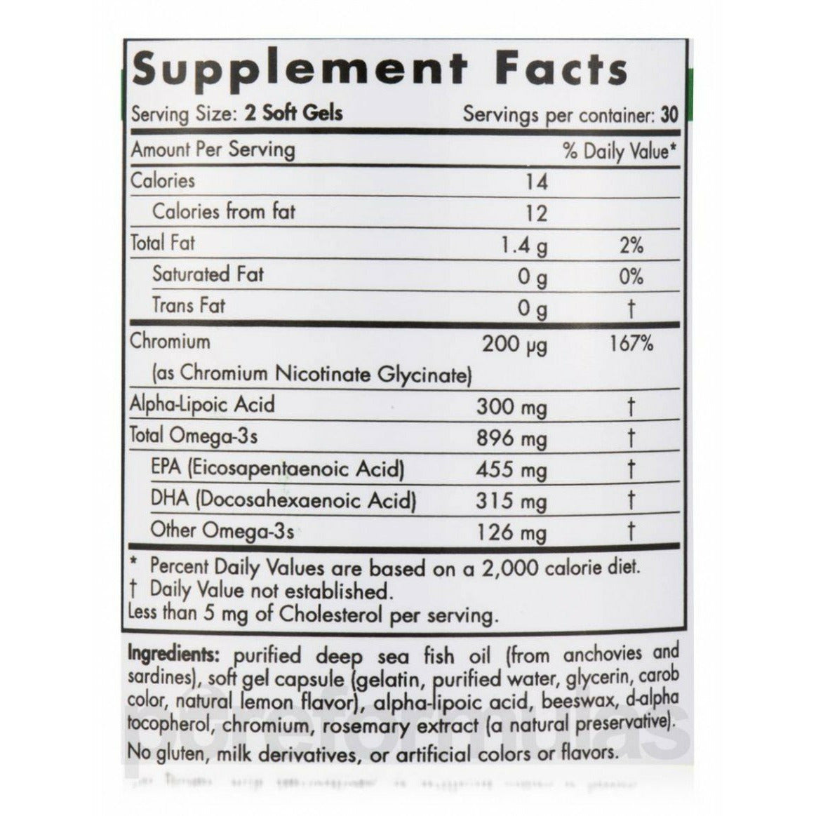 Omega Blood Sugar