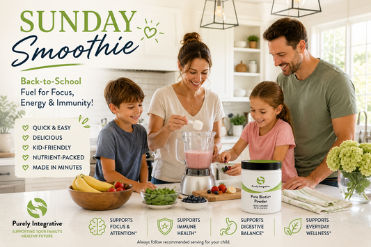 🥤📚 SUNDAY SMOOTHIE: BACK-TO-SCHOOL EDITION! 🍓🍌