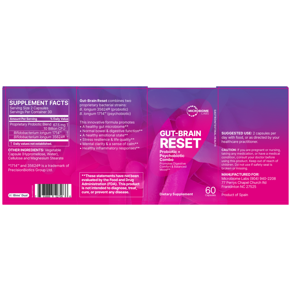 Gut Brain Reset (Formerly Named Zenbiome Dual)