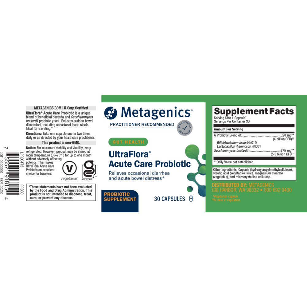 UltraFlora Acute Care Probiotic