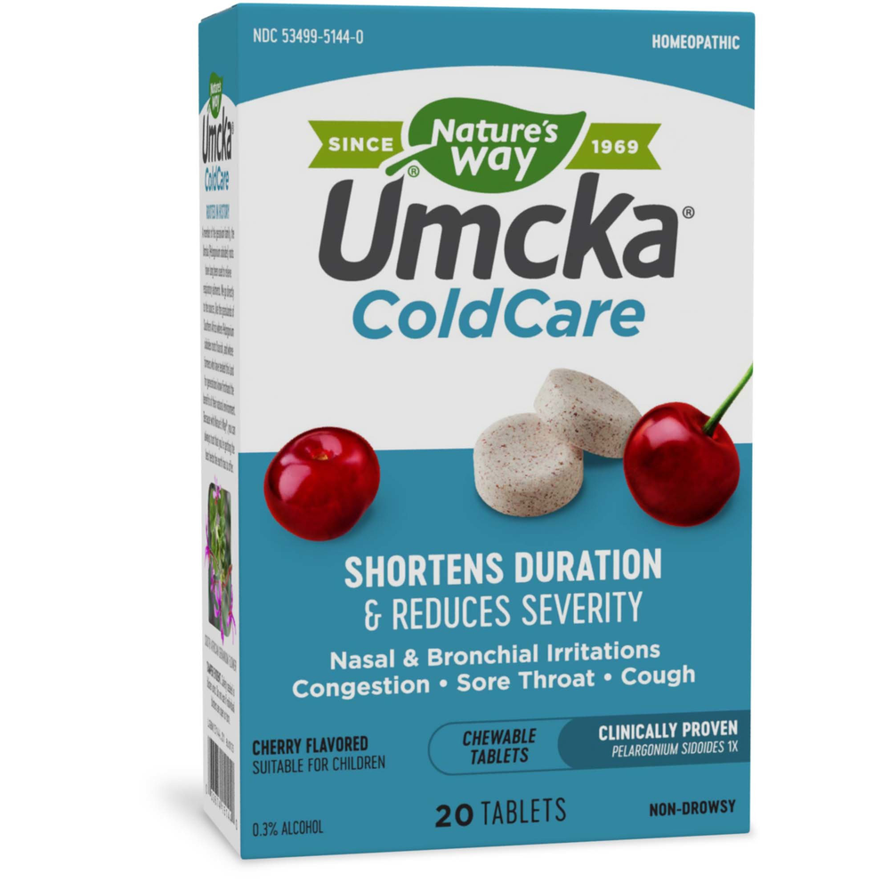 Umcka® ColdCare Cherry Flavor Chewable