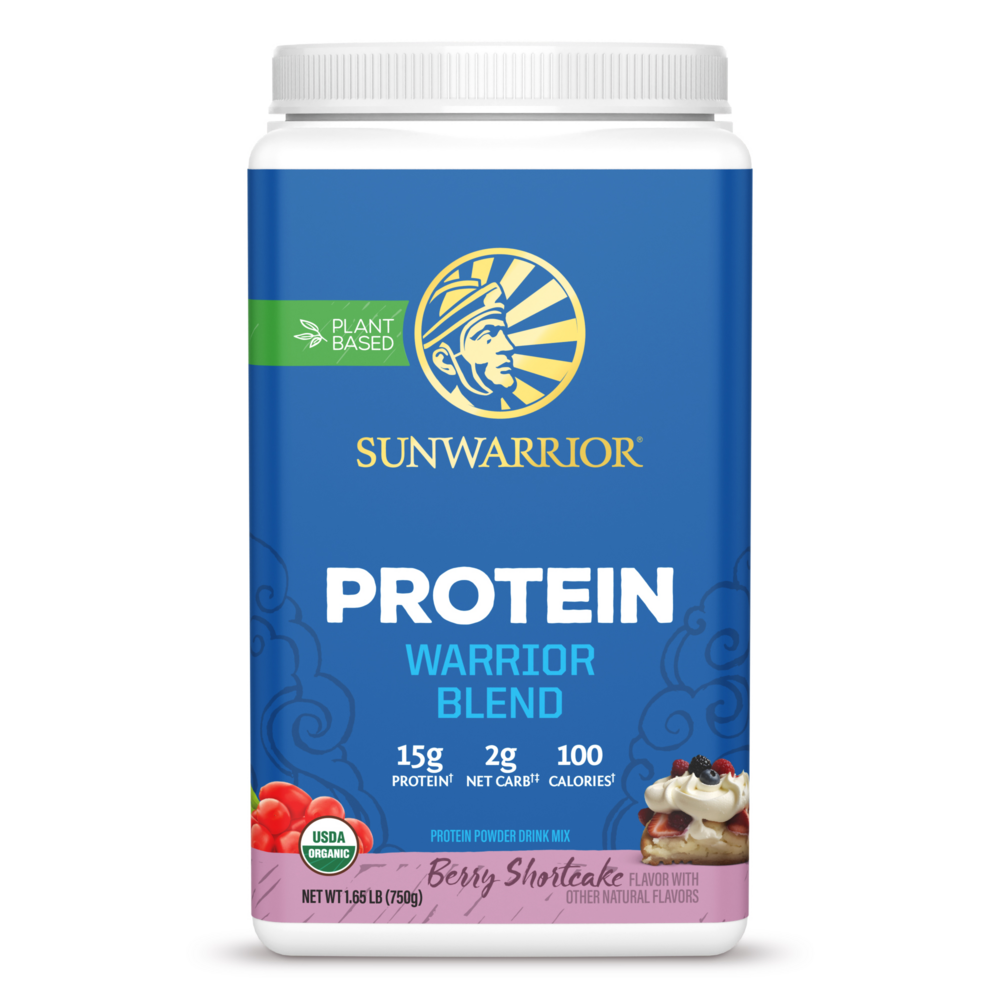 Protein Warrior Blend Berry Shortcake