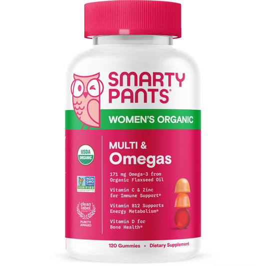 Smarty Pants Women's Complete Organic Multi Vitamin Gummies