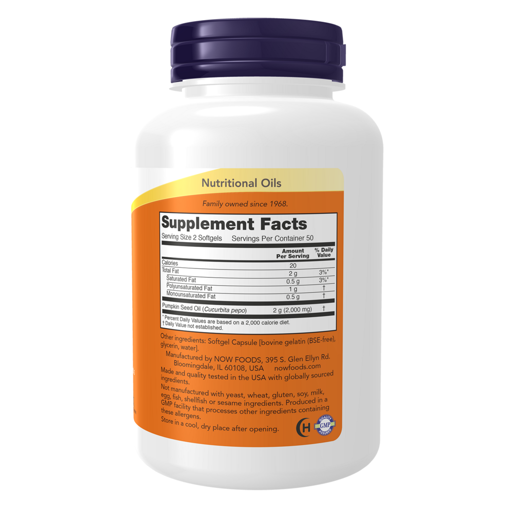 Pumpkin Seed Oil 1000mg