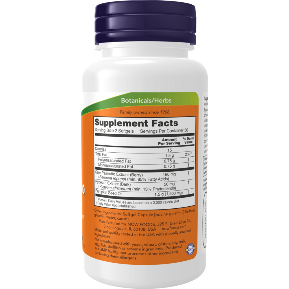 Pygeum & Saw Palmetto
