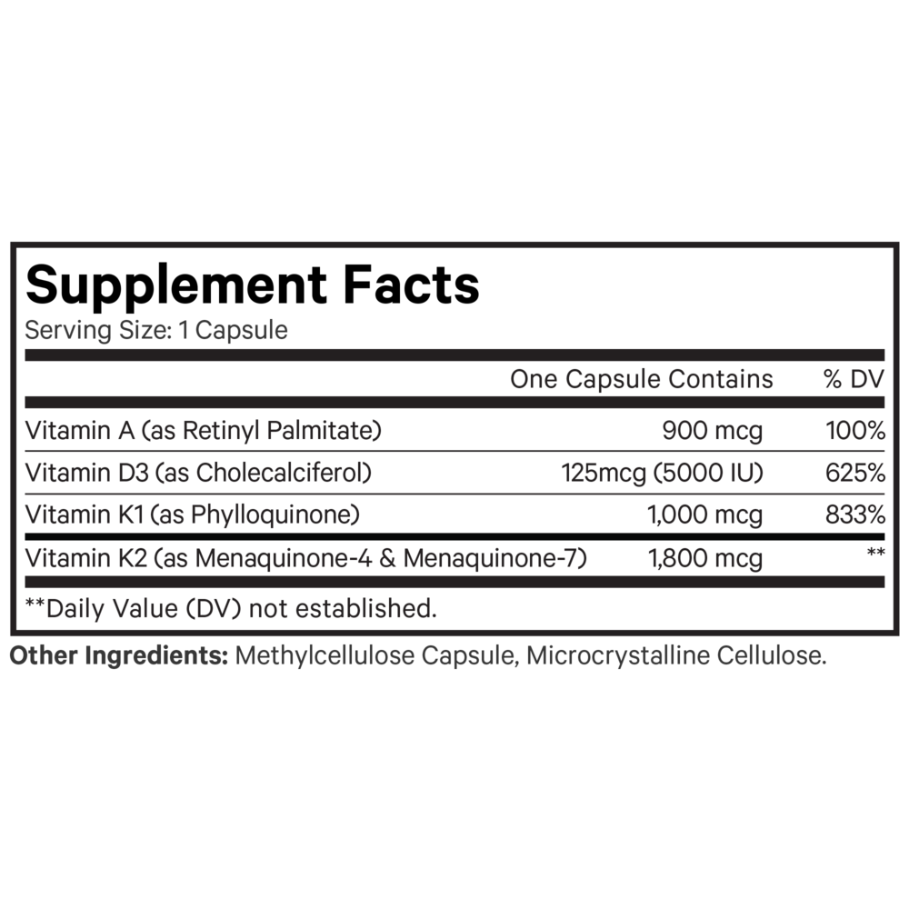 Codeage ADK Vitamins