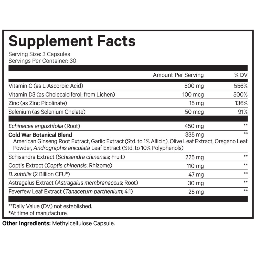 Codeage Clearhead Echinacea - Immune Support