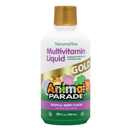 Animal Parade® GOLD Liquid - Children's Multi - Tropical Berry