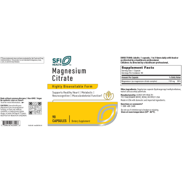 Magnesium Citrate 150 mg
