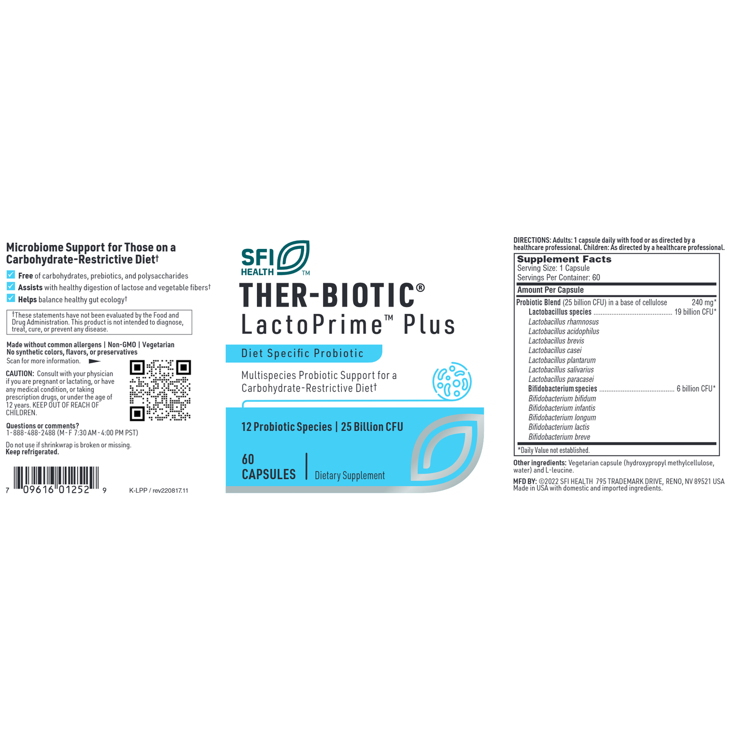 Ther-Biotic LactoPrime Plus