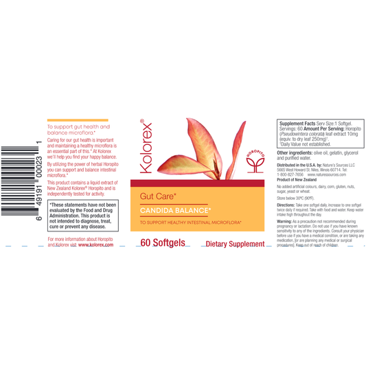 Gut Care Candida Balance