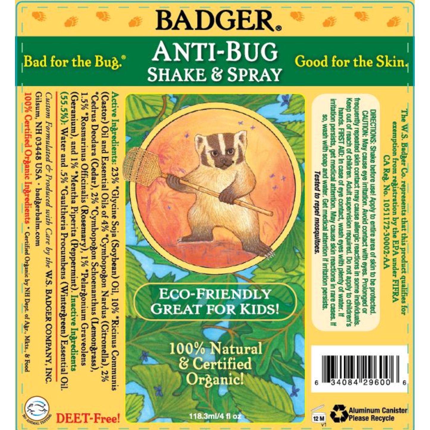 Anti Bug Shake & Spray