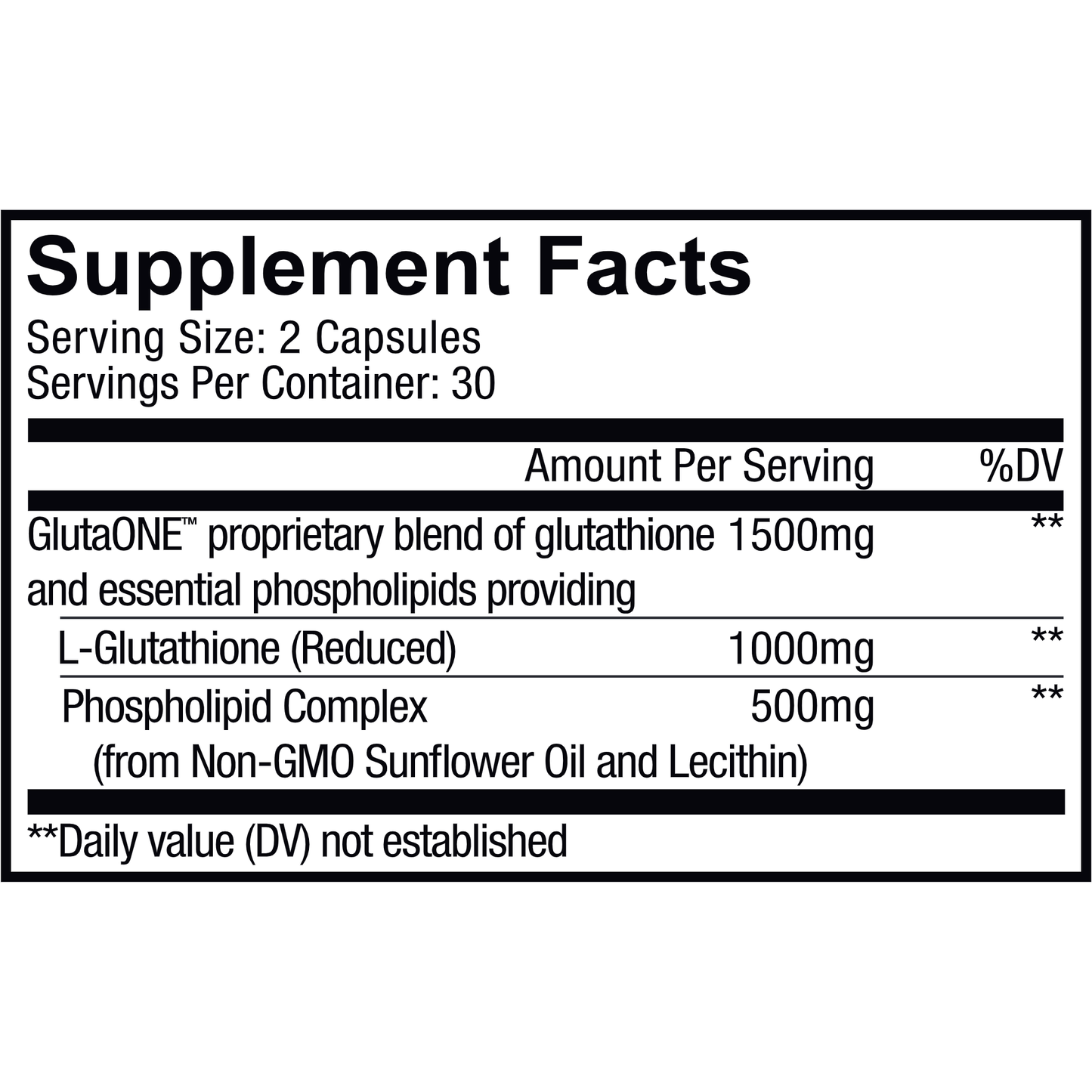 Liposomal Glutathione GlutaONE™