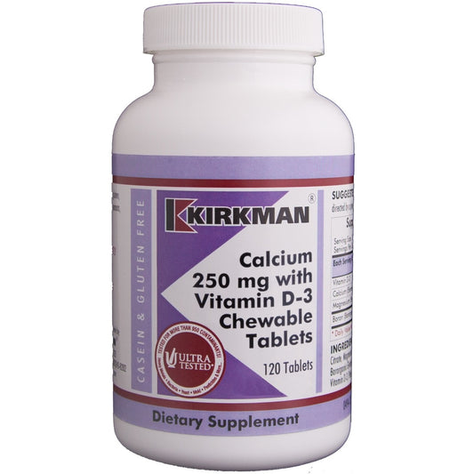 Calcium 250 mg with Vitamin D-3 Chewable Tablets