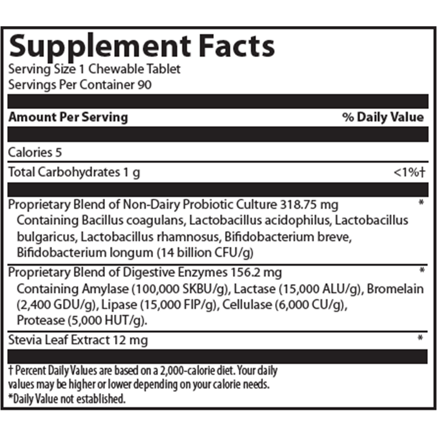 Probzyme Tropical Punch Chewable