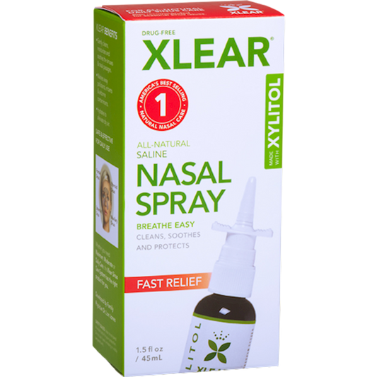 XLEAR Xylitol and Saline Nasal Spray daily