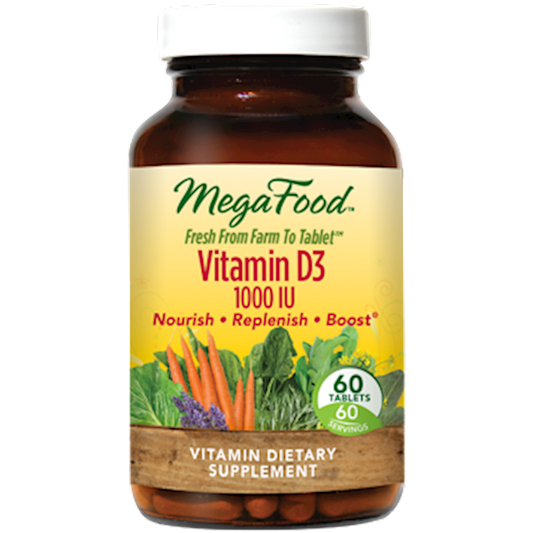 Mega Food Vitamin D3 - 1000 IU