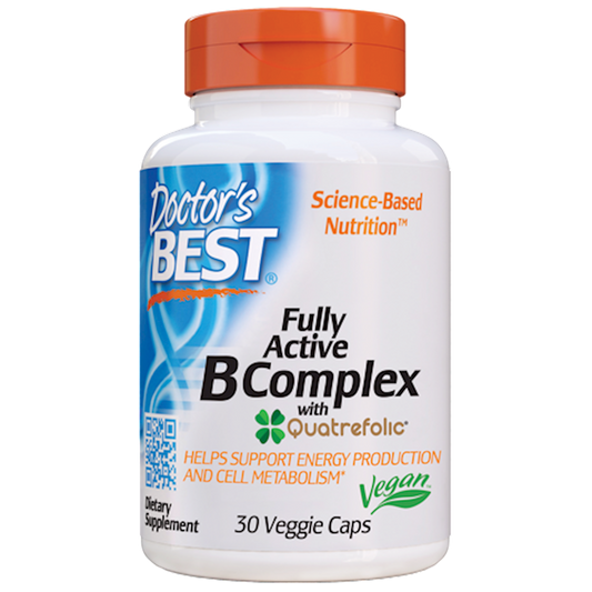 Fully Active B Complex 30 vegcaps