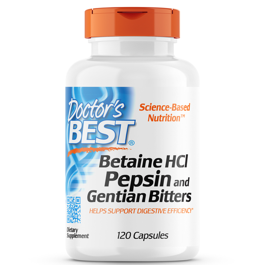 Betaine HCl Pepsin 120 caps