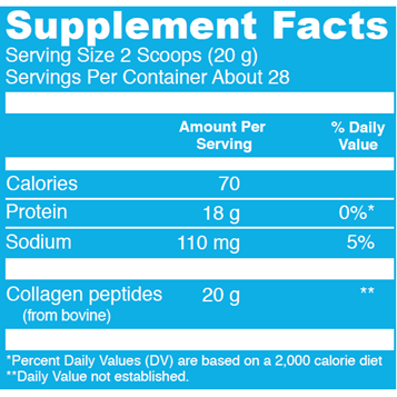 Collagen Peptides Unflavored