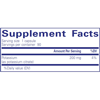 Potassium (citrate)