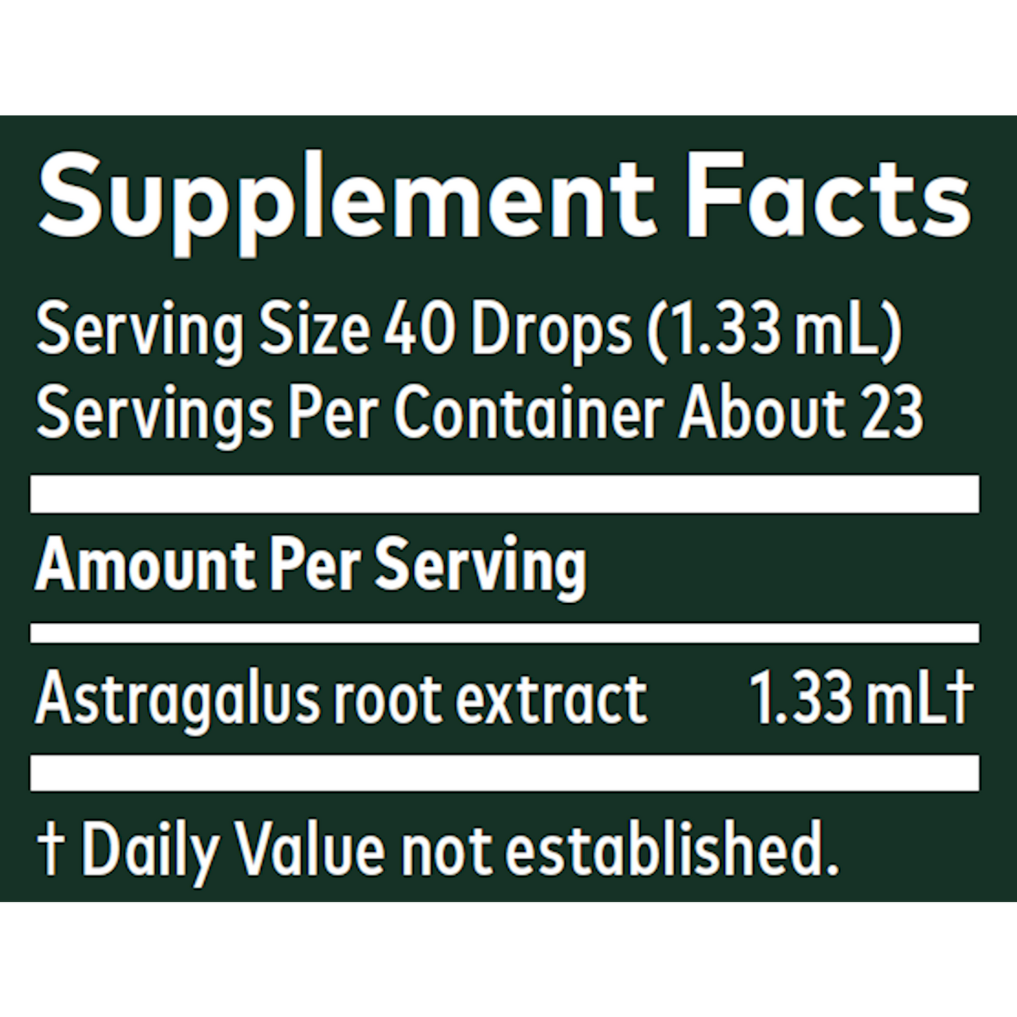 Astragalus Root 1 0z