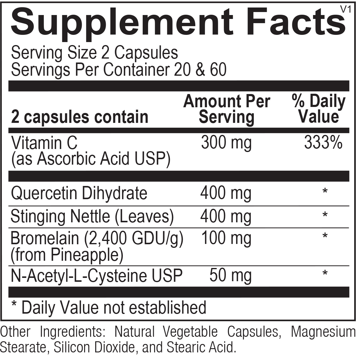 Natural D-Hist – Seasonal Allergy & Sinus Relief | Purely Integrative