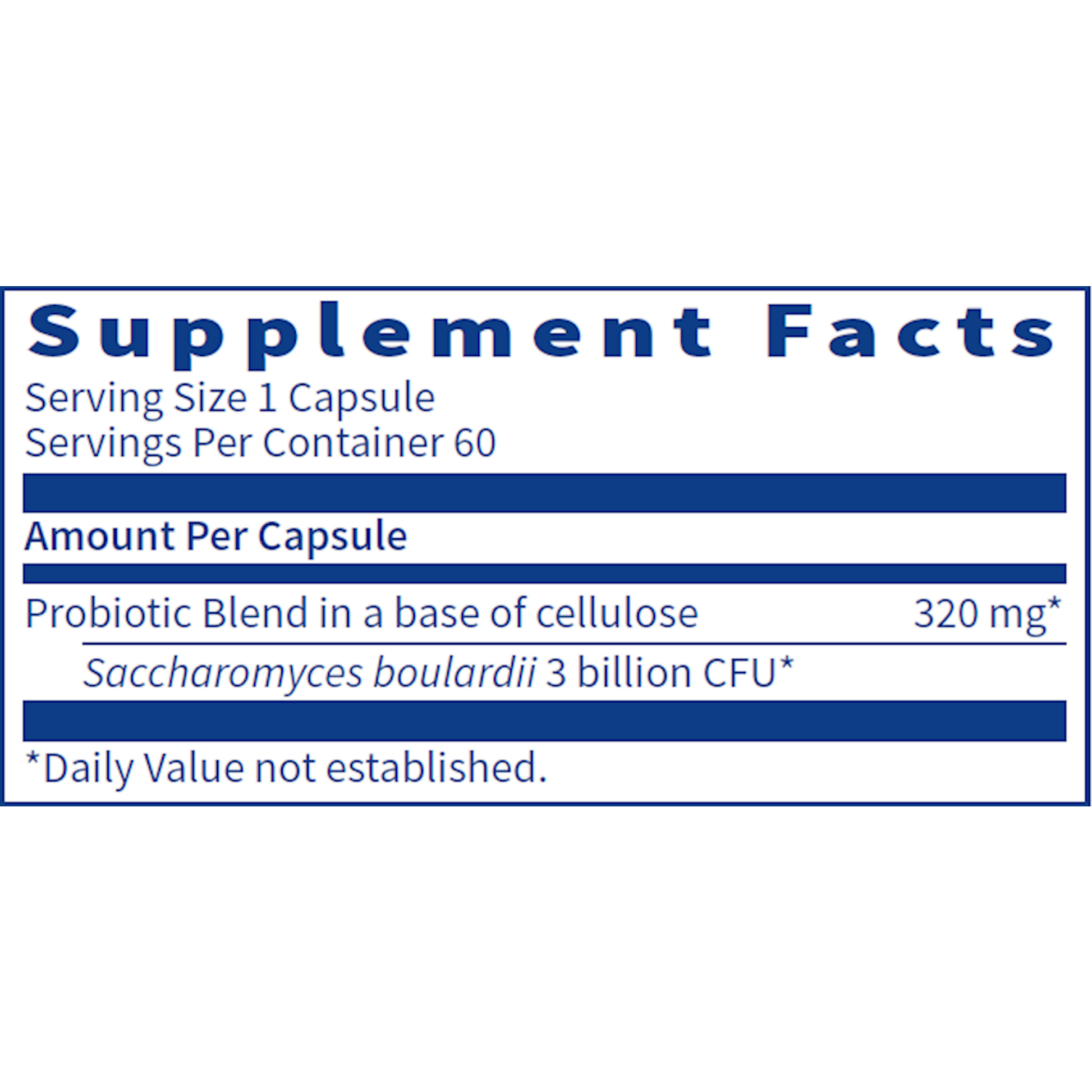 Saccharomyces Boulardii Probiotic  Natural Supplements + Vitamins +  Sunscreens + Deodorants – Purely Integrative