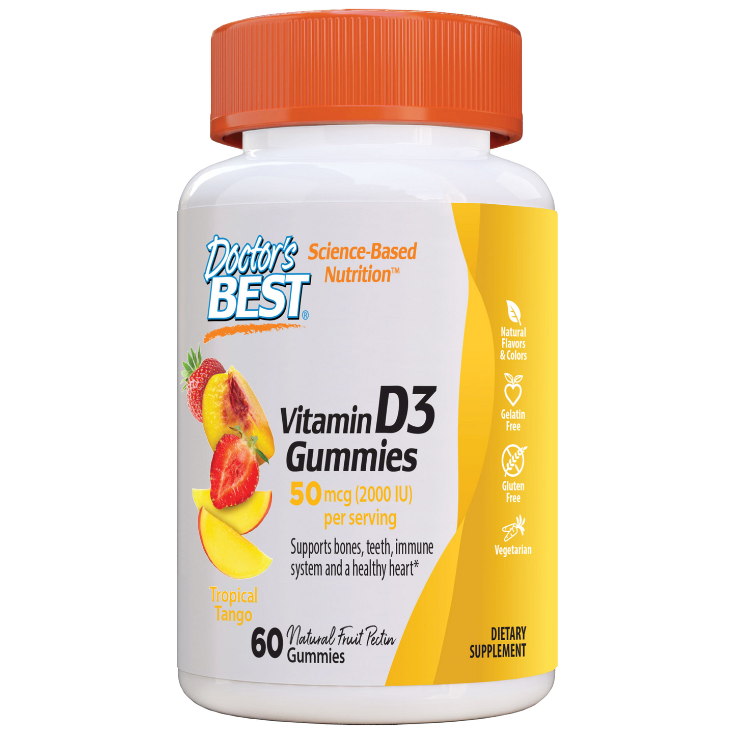 Vitamin D3 Gummies 60 Gummies