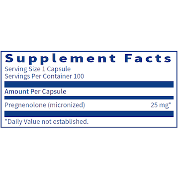 Pregnenolone 25 mg