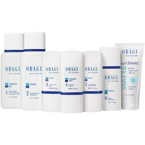 Obagi Nu-Derm Fx System for Normal to Oily Skin (Hydroquinone-Free Formula)