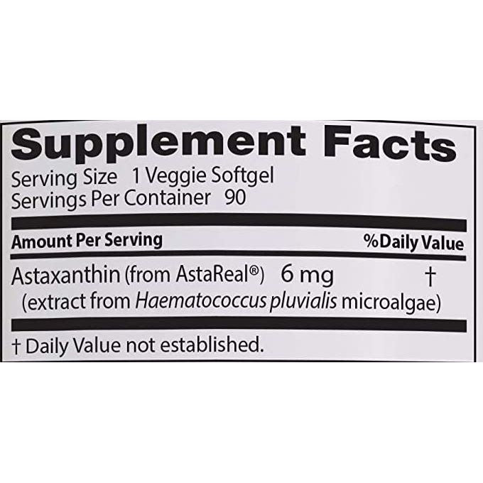 Astaxanthin with AstaReal