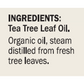 Dr. Mercola Organic Tea Tree Essential Oil