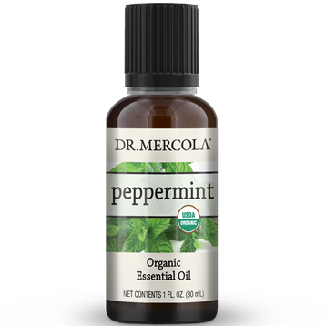Dr. Mercola Organic Peppermint Essential Oil 1 fl oz