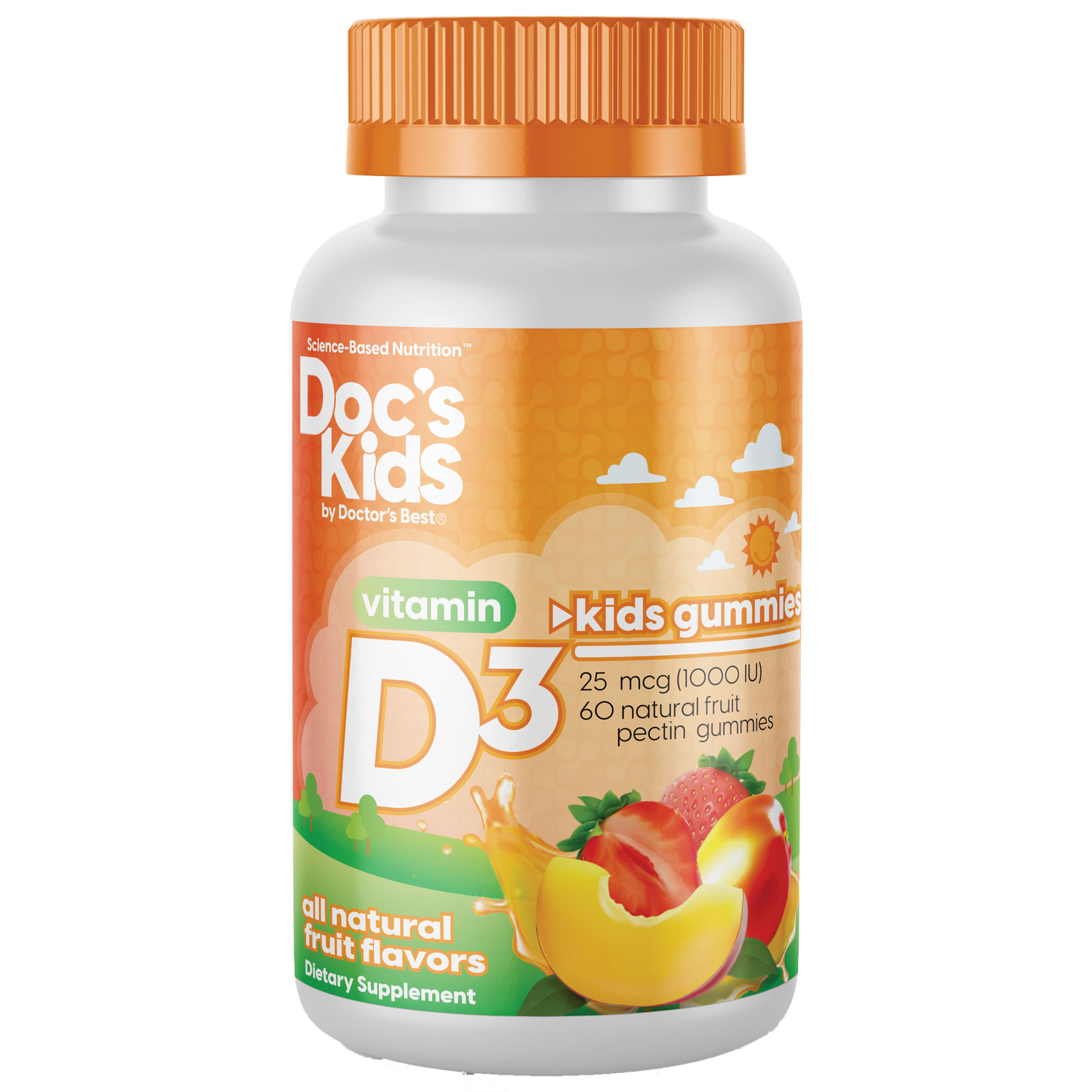 Kids Vitamin D3 Gummies 60 gummies