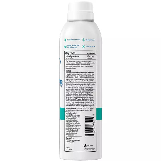 Active Mineral Sunscreen Spray