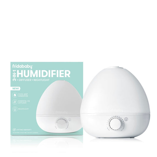 THE 3-IN-1 HUMIDIFIER, DIFFUSER + NIGHTLIGHT