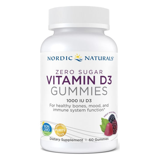 Zero Sugar Vitamin D3 Gummies