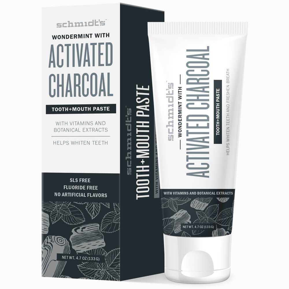 Schmidt's ACTIVATED CHARCOAL WITH WONDERMINT® Toothpaste
