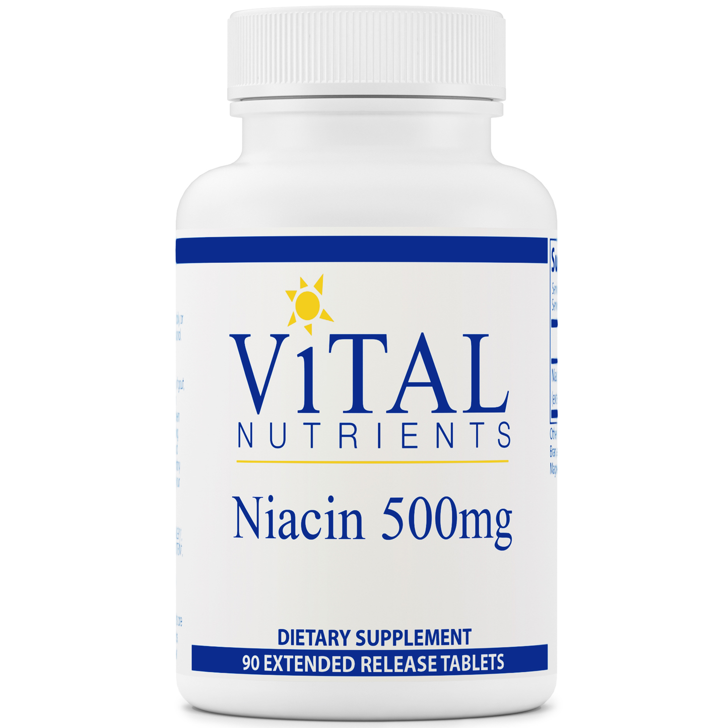 Niacin 500 mg 90 extended release tabs