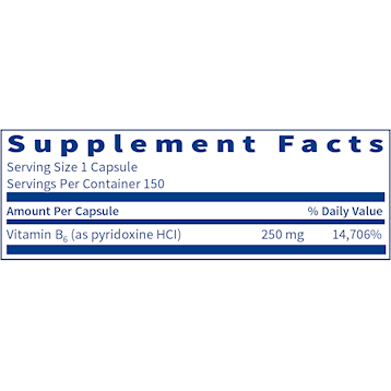 Vitamin B6 250 mg