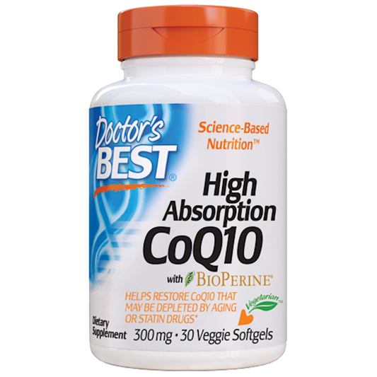 High Absorption CoQ10 300 mg 30 softgels