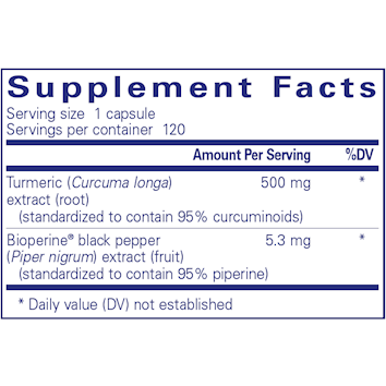 Curcumin 500 with Bioperine