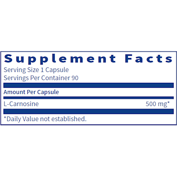 L-Carnosine 500 mg