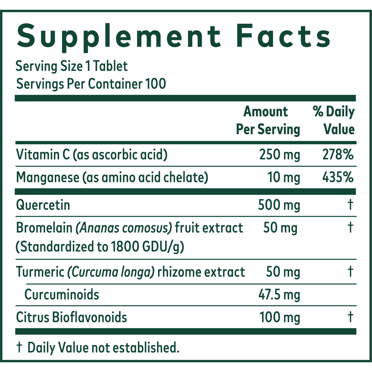 Quercetin Synergy 500