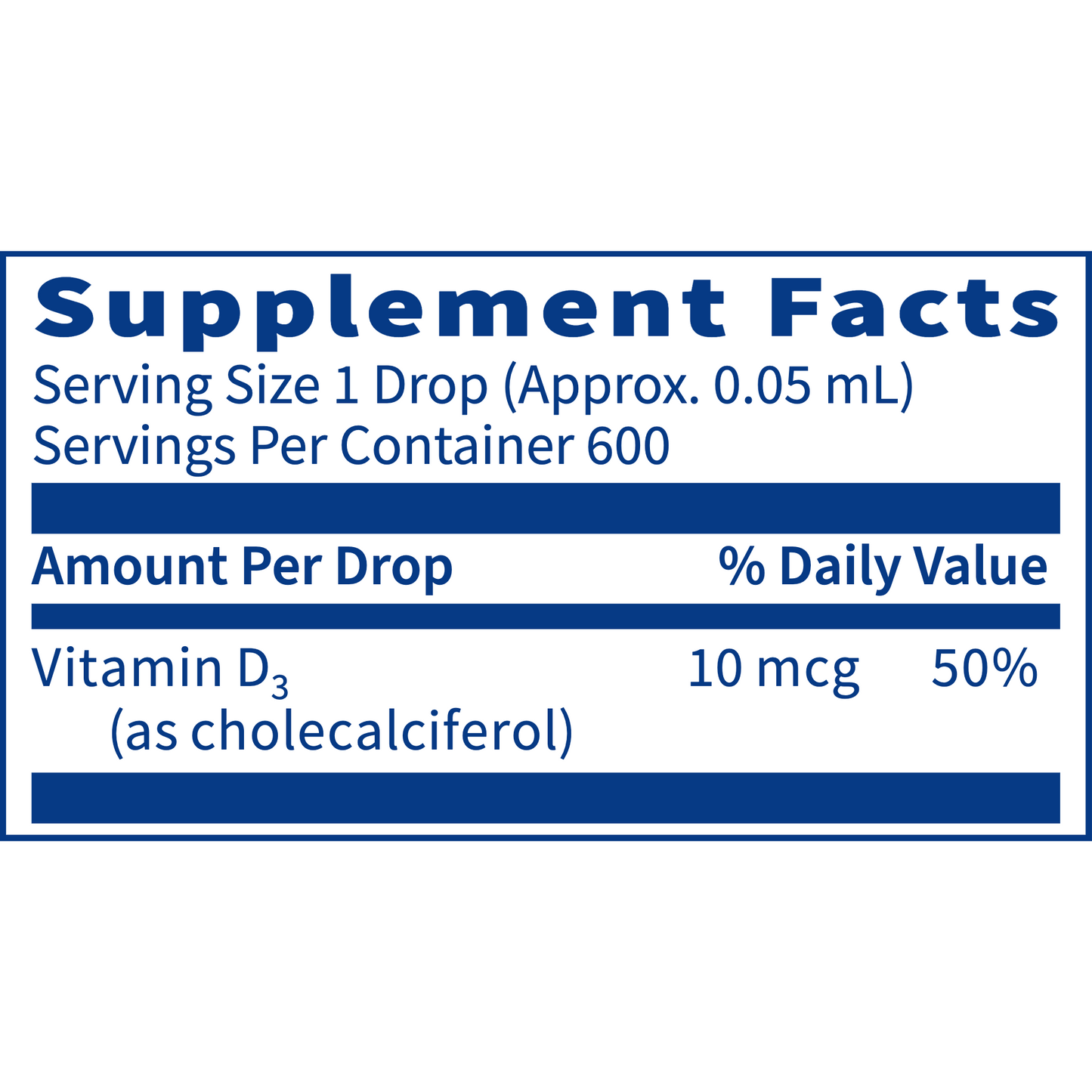 Micellized Vitamin D3 400 IU