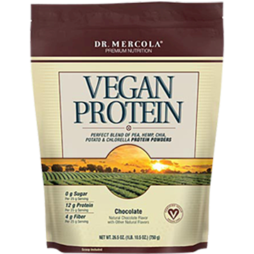 Dr. Mercola Vegan Protein Chocolate 26.5 oz